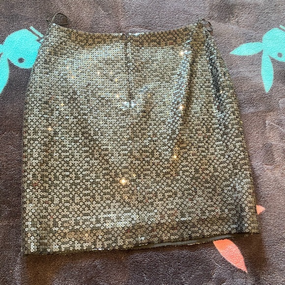 Chanel 2002 Fall sequin black mini skirt size XL pristine condition!!! - Picture 7 of 11